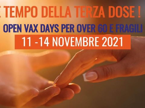 Vaccino Covid-19: in Calabria open vax days per terza dose over 60 e fragili