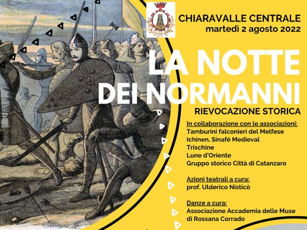 Chiaravalle Centrale, due giorni di festa &quot;normanna&quot; il 2 e il 3 agosto