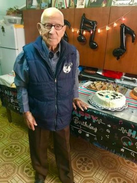 Simbario: Vincenzo Nardi compie 109 anni. E l’uomo più anziano della Calabria