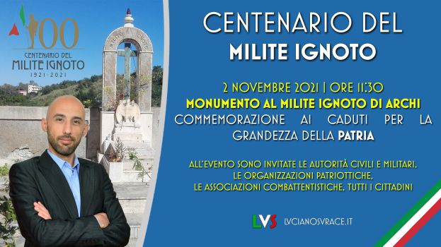 Il quartiere Archi di Reggio Calabria ricorda il centenario del Milite ignoto
