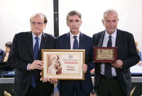 Al Prof. Bruno Nardo il  premio 'Anassilaos' per la medicina