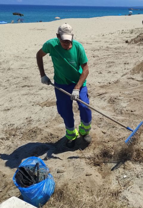 Vibo, al via la pulizia delle spiagge da Bivona a Trainiti