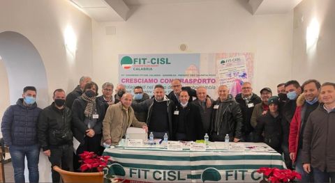 Fit-Cisl: Adolfo Nerelli riconfermato segretario al congresso di Vibo-Pizzo