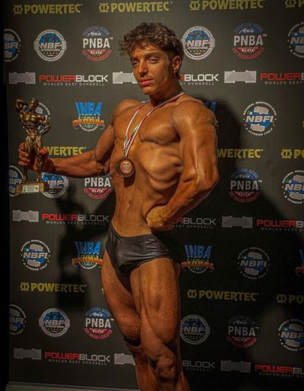 Soverato, Andrea Notaro si laurea campione d&#039;Italia di bodybuilding