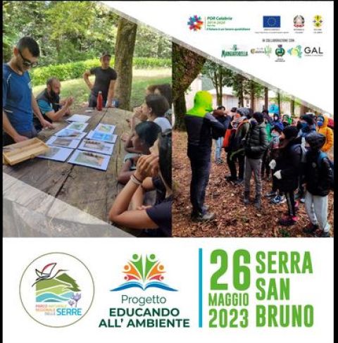 Il Parco delle Serre conclude il progetto "Educando all'ambiente"