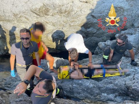 Turista cade da una scogliera nel Vibonese