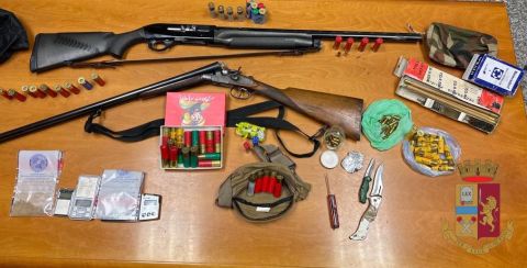 Armi e droga nel Vibonese, un arresto