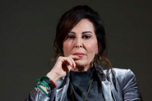 daniela santanché in una conferenza