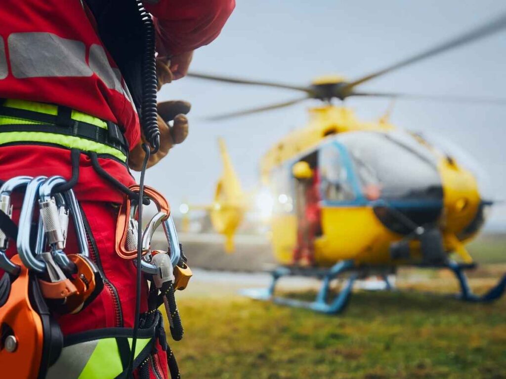 Eliambulanza soccorritore